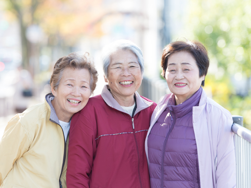 シニア向け笑顔のレッスン